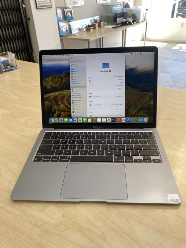 MacBook Air (M1, 2020) 8GB, 500 GB (Space Gray) - Image 2